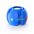 Rgb wireless bluetooth gyro speaker - immersive bass, card playback, high volume, 3d surround sound bt18