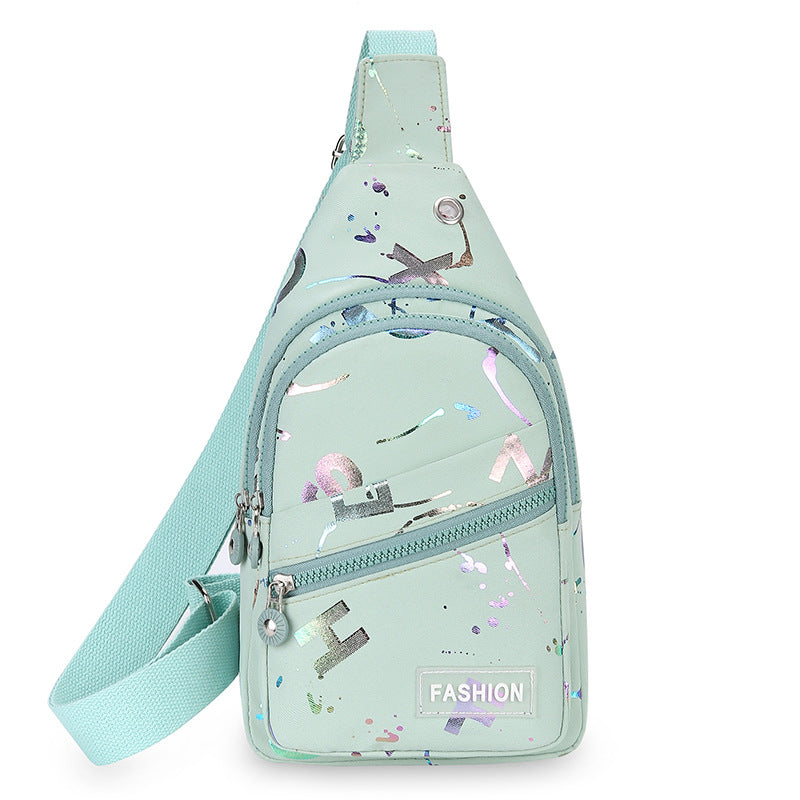 New Fashion Crossbody Small Backpack Light Casual Anti-splashing Versatile Chest Shoulder Bag Women's Travel Crossbody Bag