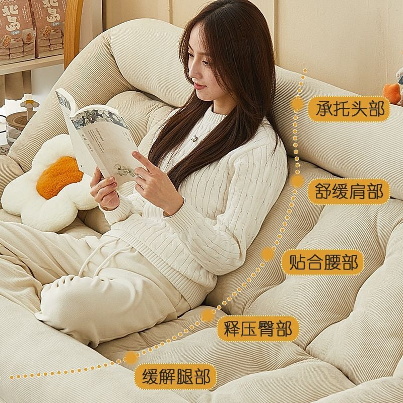 Human dog house lazy sofa sofa bed single tatami for home double foldable balcony bedroom sleeper lounge chair