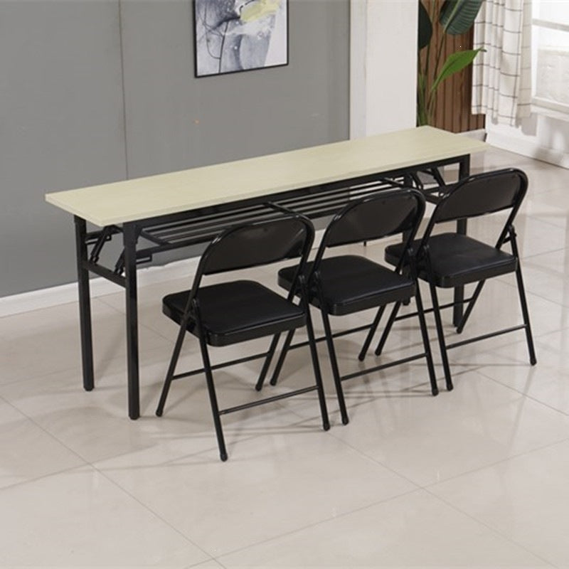 Economical modern folding table training table bench conference office desk minimalist single-tier foldable outdoor study table