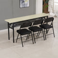 Economical modern folding table training table bench conference office desk minimalist single-tier foldable outdoor study table
