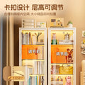 Glass display cabinet, hand cabinet, steel dustproof transparent model storage cabinet, pain cabinet, toy storage cabinet, display bookcase