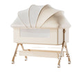 Baby crib - portable, foldable, multi-functional bassinet - convertible to full-sized bed for newborns