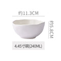 4.5inch bowl-transparent glaze