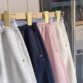Korean style fashion spring new arrival sports casual pants  spring and autumn hot style loose versatile drawstring scimitar sweatpants for women