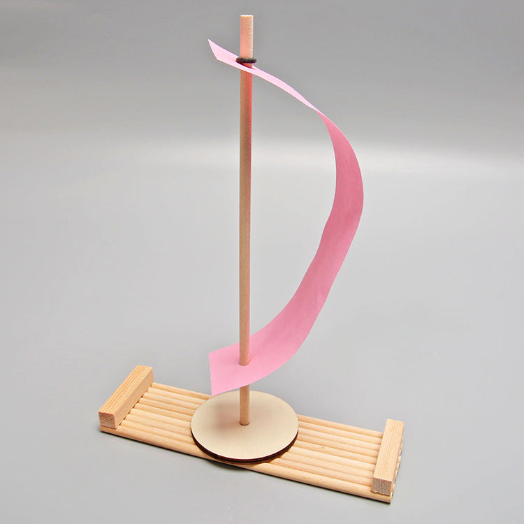 Raft boat technology small production creative small invention science small experiment handmade DIY toy work material