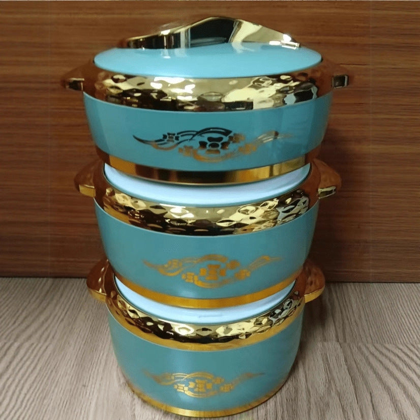 Factory direct cross-border hot seller: insulated lunch box, food warmer, and stainless steel picnic cooler - your go-to for freshness!