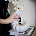 Stylish desktop internet celebrity photo props jewelry storage ceramic tray key ring storage creative display