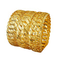 Middle eastern vintage openable cuban bangle - perfect for everyday wear and gifting - dubai fashion women's cuff bracelet