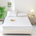 Machine washable single piece thickened bed cover quilted simmons bed protector new arrival protective cover neutral cotton bed sheet bed cover