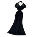 Lightly mature elegance style red short-sleeved dress female summer k-style pleated a-line long skirt work clothingslimming lookelegant skirt