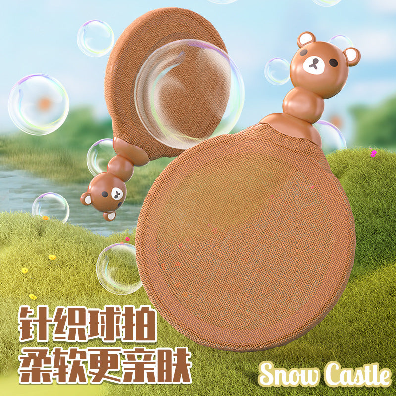Tiktok viral bubble ping pong set - battle-ready, unbreakable, kids' parent-child interactive bubble toy, stress relief for boys