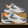 2025 winter new men's breathable casual sneakers, mesh anti-odor shoes, men's soft sole versatile running shoes