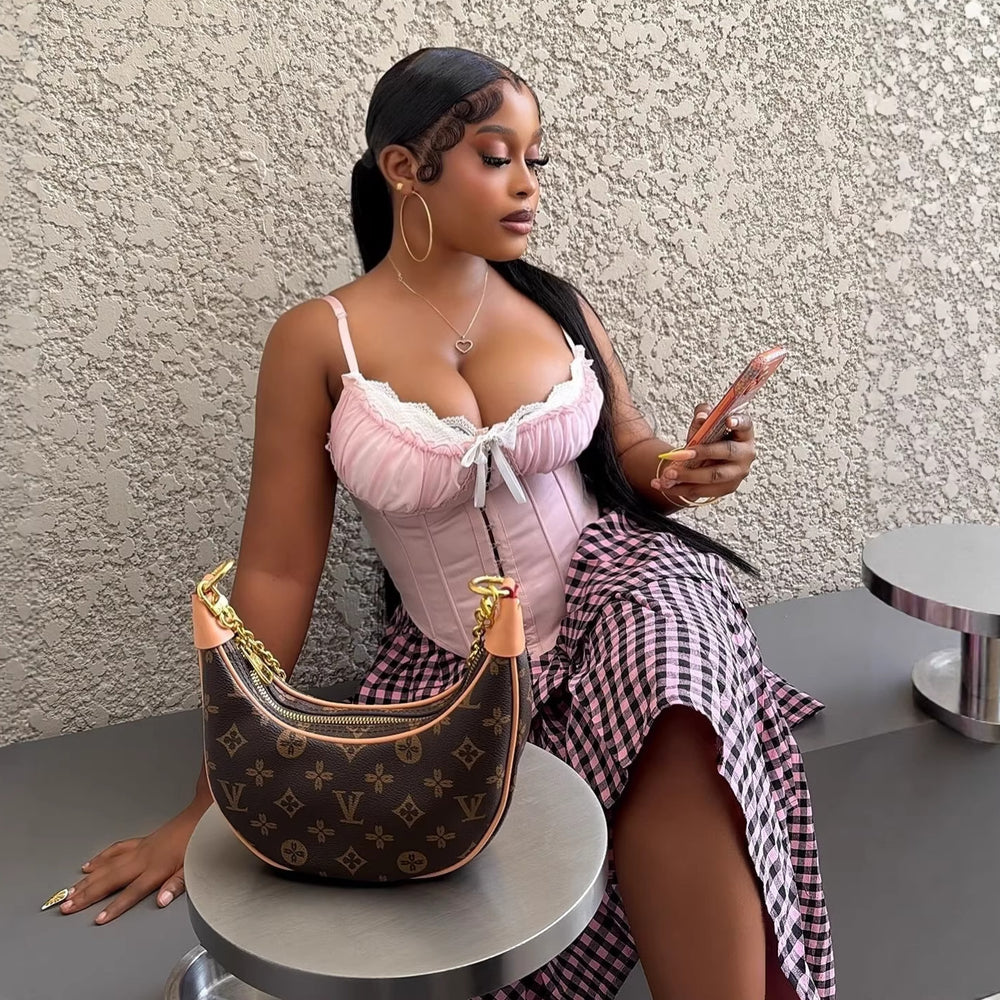 Fashion cross-border women's clothing  summer new sexy breast wrap fishbone suspender tops asymmetrical skirt suit