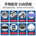 Commercial flat-top refrigerated work table 1.68m refrigerator freezer kitchen milk tea shop prep table