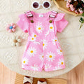 Children's clothing  cross-border fashionsummer children's clothing multi-color short-sleeved khaki + full printed picture