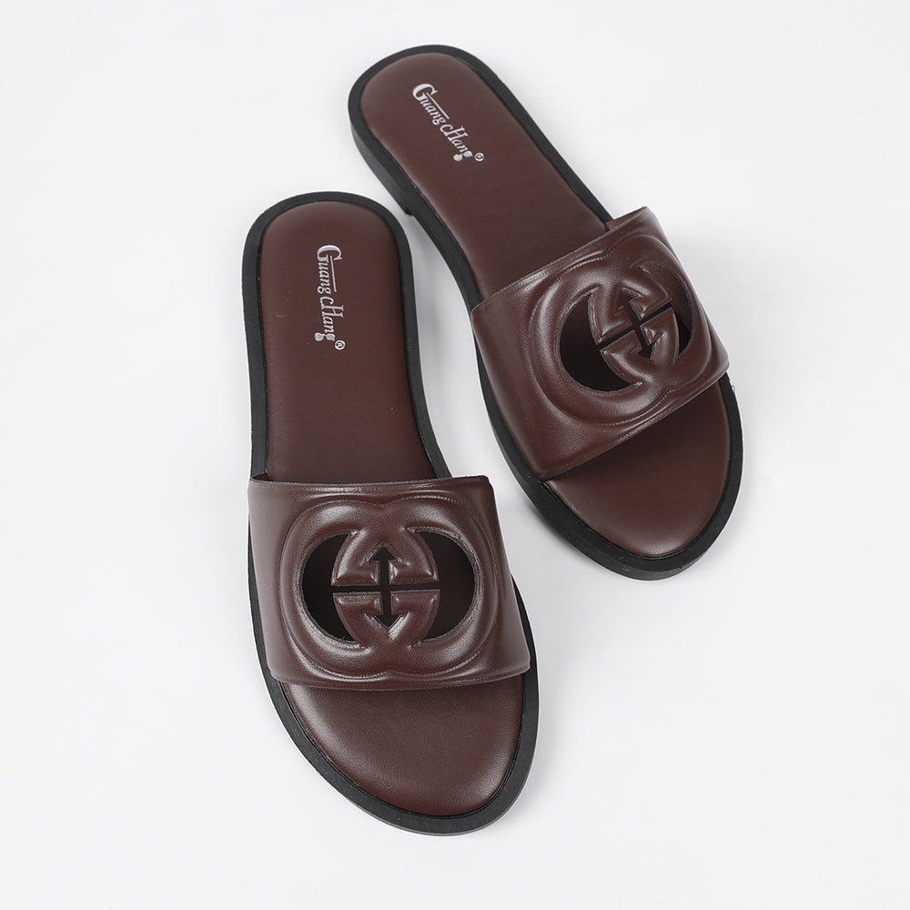 2026 women's export summer fashion versatile sandals women's shoes outdoor slippers hot pressed electric embroidery flat bottom