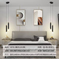 Italian normcore bedroom bedside chandelier modern casual sense of designaccessible luxury long line scandinavian creative new small chandelier
