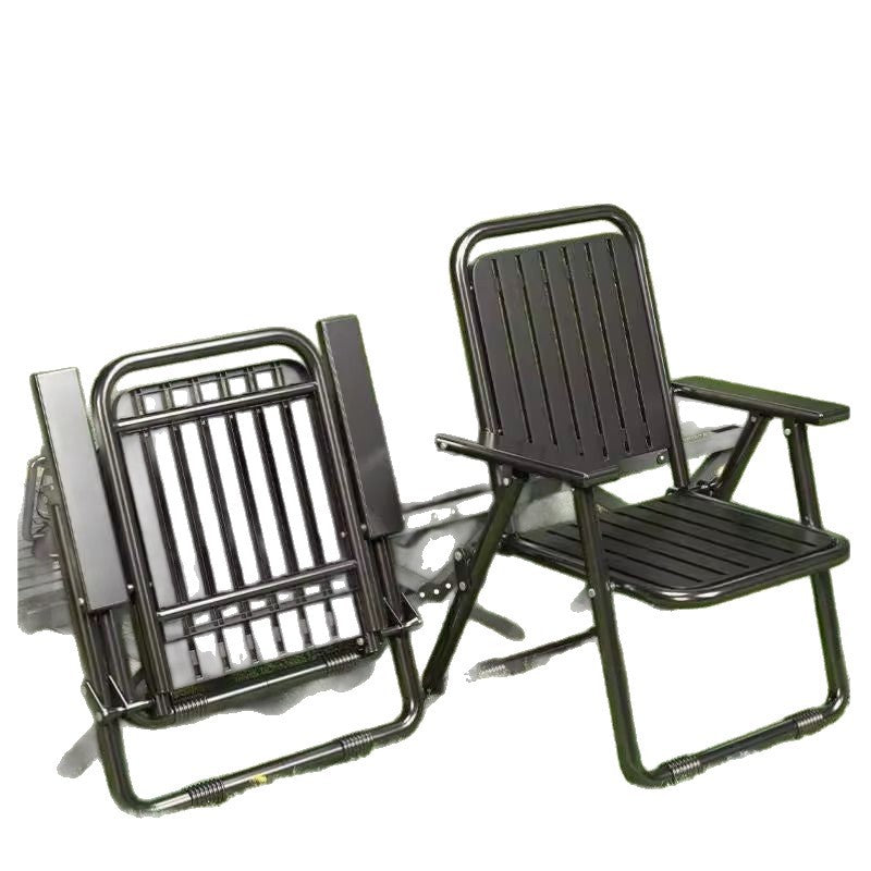 New arrival outdoor armchair courtyard office chair balcony chess and card casual back chair foldable outdoor casual living room