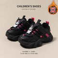 Kuromi girls' leather sneakers - new autumn/winter  collection - kids' chunky sneakers, girls' casual shoes