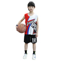 Boys' basketball jersey set - summer  new collection - big & tall kids' summer outfit - children's basketball uniform - short sleeve, quick-dry activewear