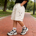 Boys' summer clothing : new korean style casual shorts for kids, mid-length shorts for toddlers and young children, baby pants