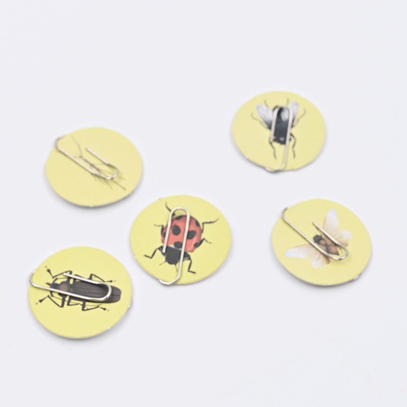 Frogs prey on insects, kindergarten handmade DIY technology small production puzzle creative teaching aids material research recommendation