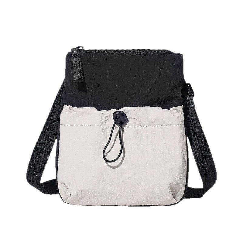 New Portable Dopamine Shoulder Messenger Bag Multifunctional Casual Commuter Mobile Phone Carry-on Sundries Storage Bag