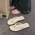 2025 new women's flat flip-flops - summer outdoor fashion thong sandals, trendy open-toe beach slippers