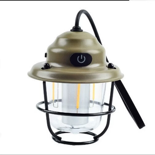 Outdoor camping lantern - ultra-long battery life, rechargeable tent light, ambient light, pine cone lamp, camping lighting, high-intensity camp light
