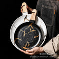Ceramic marble plate with handle, restaurant special plate, pizza plate, popular steak plate, classy dinner plate