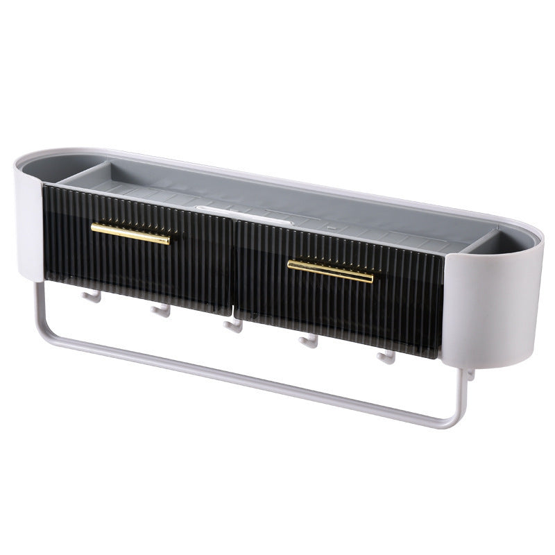 Xinle non-punching bathroom rack, wall-mounted washstand storage rack, bathroom storage and finishing rack