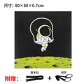 Fluorescent green astronaut 80*80*0.7cm