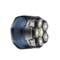 Magnetic rotary head shaver - the ultimate head shaving gadget! hair clipper, full body washable, type-c fast charging