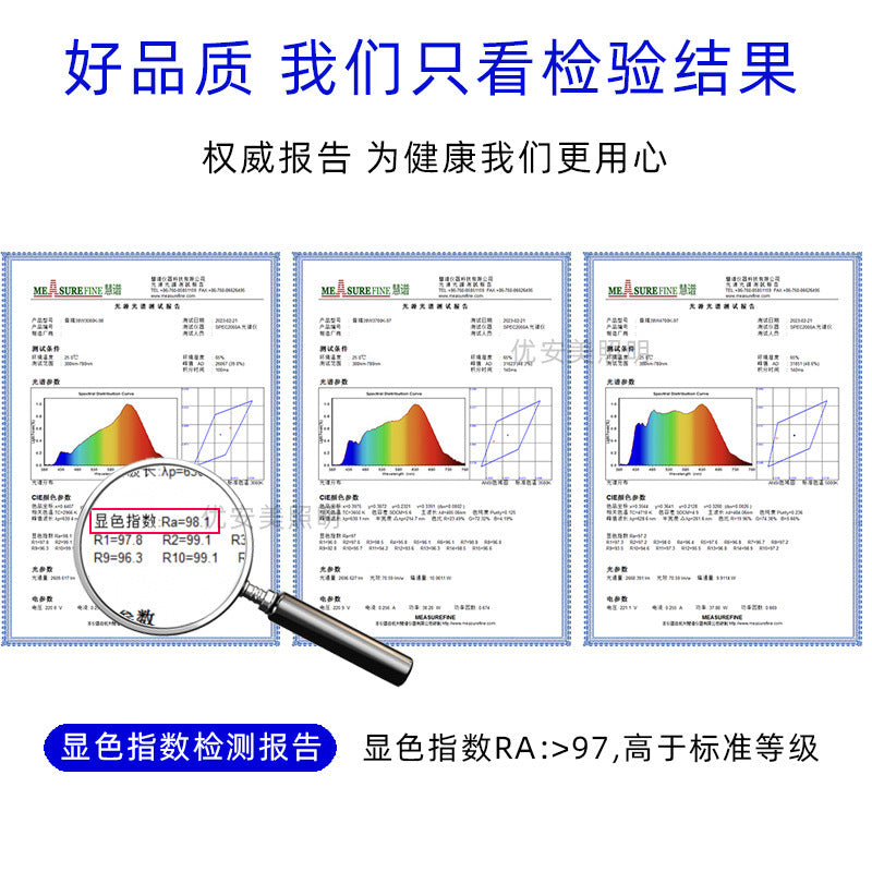 Three pine seamless LED eye protection ceiling light full spectrum intelligent cream wind study children's room bedroom lamp