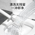 Toilet brush toilet brush placer clean no dead angle round head brush with bottom base toilet brush for home bathroom
