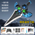 Dual control - saber flight remote control airplane - blue