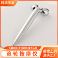 bestseller: 3d roller facial massager - manual, lifting & firming handheld metal massager