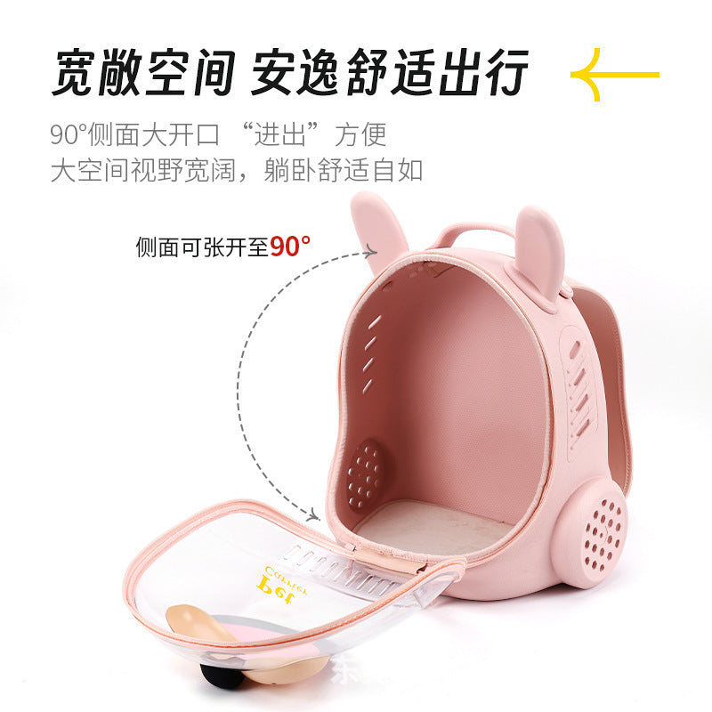 Cat bag, portable space capsule pet bag, portable cat cage, backpack, travel bag, factory cat