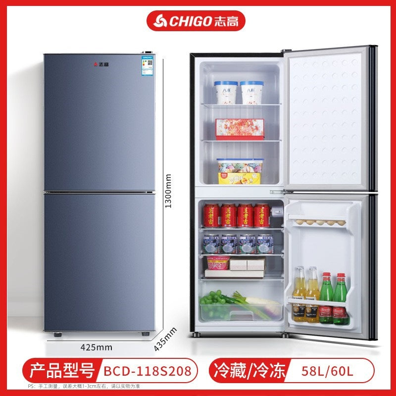 Chigo refrigerator home appliances procurement wholesale multi-specification tier 1 energy efficiency apartment refrigerator rental refrigerator for home