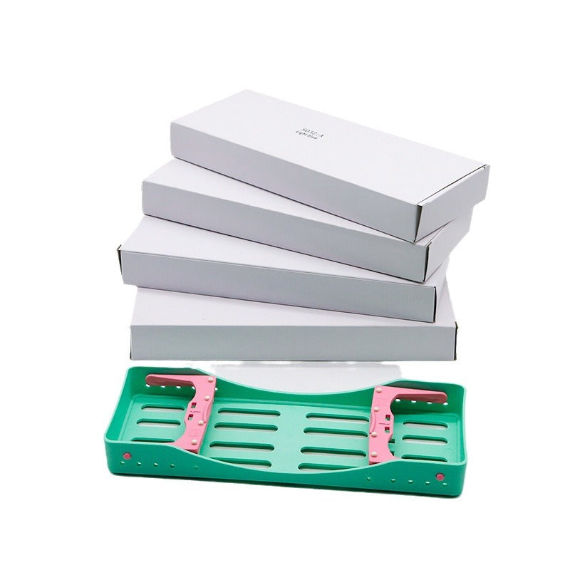 Dental instrument disinfection box, disinfection rack, oral instrument management box, filler tool box 5 pcs 10 pcs