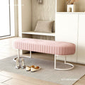 Clothing store shoe trying stool, fitting room, shopping mall rest stool, shoe changing stool, long bed end stool, for home doorway bench
