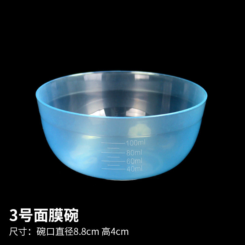 Mask mixing kit #3: mask bowl, mixing spatula, cosmetic bowl, plastic bowl, plastic spatula, scraper, beauty mixing bowl spoon