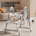 Baby high chair - portable, multifunctional dining chair for infants and toddlers - suitable for home and travel - reclining seat