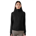 Sca new thickened warm hooded jacket women's outdoor fitness sweatshirt yoga jacket sports top dj028