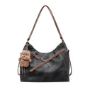 2025 new autumn/winter large capacity shoulder bag, crossbody, casual tote bag - niche design, high quality, versatile backpack