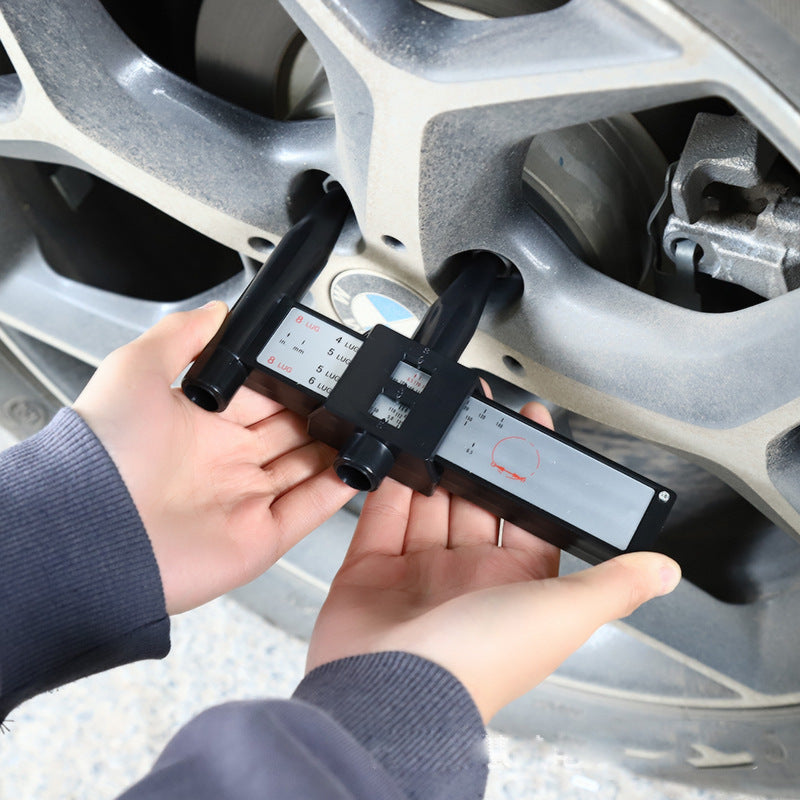 PCD caliper 8LUG wheel hub spacing measuring tool, hub ruler, modified hole spacing caliper, hole spacing measurement