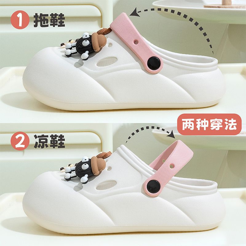 Women's high heel platform clogs - new anti-slip beach sandals & slippers for women - summer outdoor wear