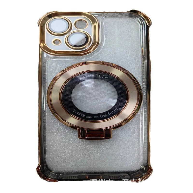Airbag anti-fall 11 suitable for iphone 17 mobile phone case 16 magnetic holder apple 15 protective cover 14 airbag anti-fall