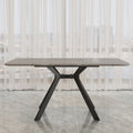 Factory direct customizable nordic italian dining table - rectangular, extendable, modular, modern minimalist style for home use